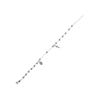 Bracciale Damiata Gioielli in Oro bianco 547/5/102/4 - 547/5/102/4